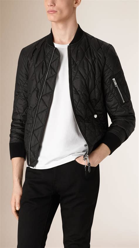 burberry jacker mens|Burberry men's quilted jacket sale.